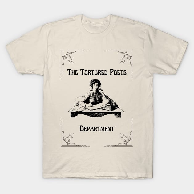 Vintage inspired the tortured poets department design T-Shirt by kuallidesigns